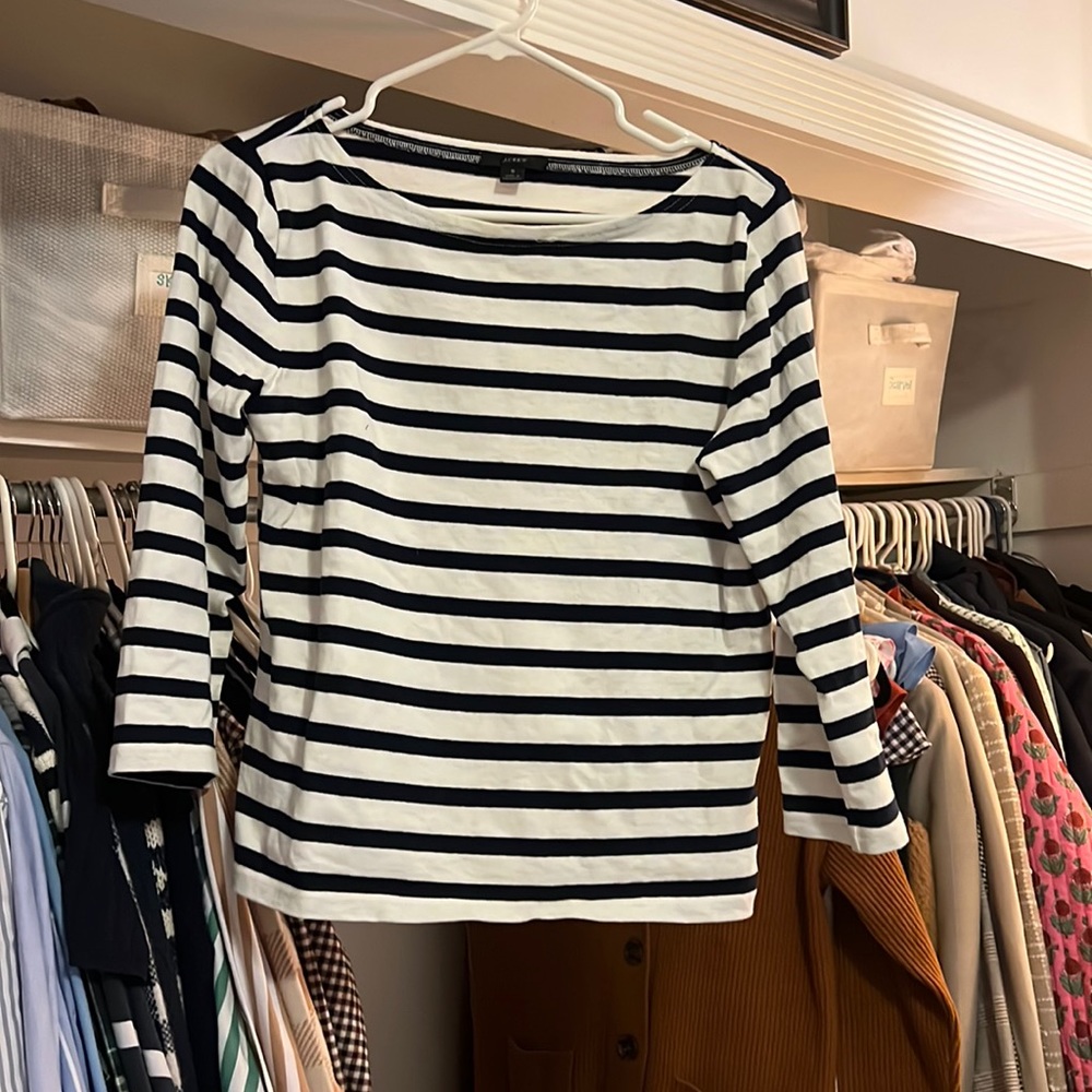 J.Crew striped tee
